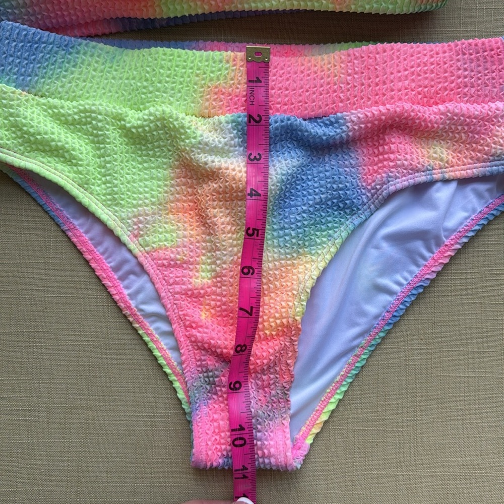 NWT! Cupshe Colorful Women’s Swim Set - Picture 6 of 7